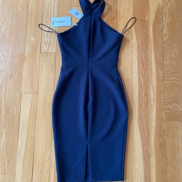 CAROLYN DRESS, by LIKELY, size 0, Navy blue - Picture 6 of 6